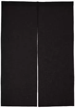 Sanmeruhen Норен Номер детали Цвет Черный Длина х Ширина 1200 х 850 Вес 260 лен Современный японский стиль и прочная конструкция чёрный