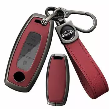 SANRILY чехол для смарт-ключа Nissan Key Cover Key Chain для Nissan Nissan Aria Sakura New X-Trail T33 Series Infiniti Versa B6 B9 и т. д.. Защита ключа из сплава