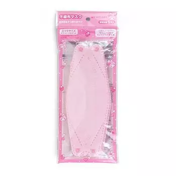 Sanrio 3D Mask My Melody My Melody Cold Prevention Character x x 8cm 639109 Non-woven 20.5 0.3