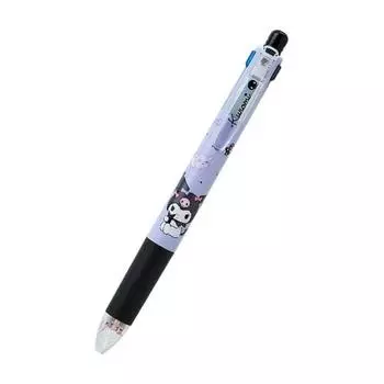 Sanrio 4-цветная шариковая ручка и механический карандаш Sarasa Multi Kuromi Ink Color: Черный, Синий, Красный, Зеленый 0,5 мм 283321