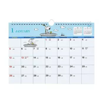 Sanrio A4 настенный календарь 2025 Snoopy настенный 453188