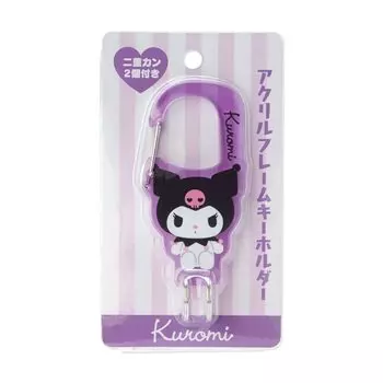 [Sanrio] Акриловая рамка для ключей Куроми Куроми-тян персонаж Куроми 4,8 x 0,4 x 9 см 590428