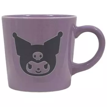 Sanrio Approximately Microwave and Dishwasher Character Made in Product 308123 Kuromi Mug, 260ml, Safe, Water-Repellent, Purple, Goods, Japan, фиолетовый