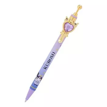 Sanrio Ballpoint Pen with Stone (I ll Make You Like It Even More) Kuromi Ink Color: Black 682691