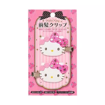 Sanrio Bangs Clip Deluxe Hello Kitty Pink 086193