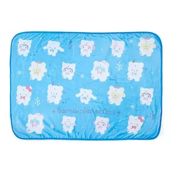 Sanrio Blanket Sanrio Characters Fluffy Snow Design Series Character 100 x 70 x 1cm 656526 SANRIO