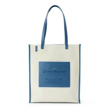 Sanrio Большая сумка Sanrio Персонажи (Наслаждайтесь идолом) Синий 028622