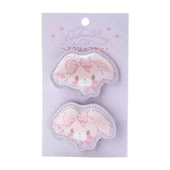 Sanrio Bonbon Ribbon Hair Clip Set Character 948900 (Heisei Ribbon)