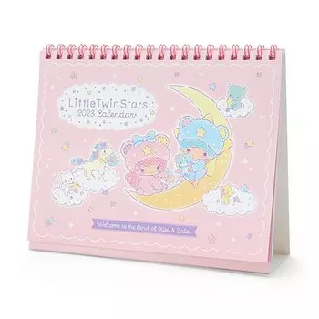 Sanrio Calendar 2023 Tabletop Ring Little Twin Stars Kikilala 3 Months Age Character 202827 SANRIO