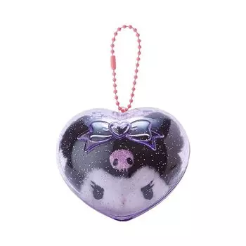 Sanrio Case Mascot Holder Clear Plump 3D Kuromi Kuromi-chan Kuromi 785 см Персонаж 297631
