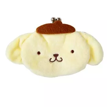 Sanrio Character Face Mini Gama Mouth Charagama Pouch Аксессуар Чехол для монет Кошелек для монет Pompompurin SR-0053PP