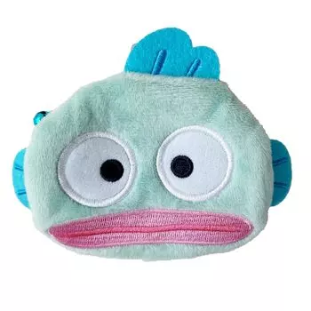 Sanrio Character Face Mini Gama Mouth Charagama Pouch Аксессуар Чехол для монет Кошелек для монет Hangyodon SR-0053HG