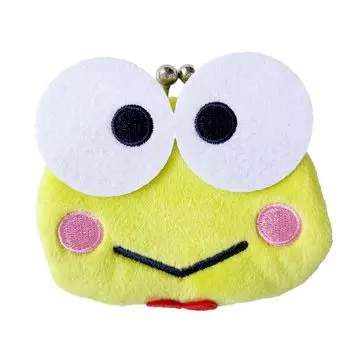 Sanrio Character Face Mini Gama Mouth Charagama Pouch Аксессуар Чехол для монет Кошелек для монет Kero Kero Keroppi SR-0053KP