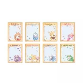 Sanrio Characters 03 Wizard Art Акриловая карта 8 штук BOX ver. [Иллюстрация графика]