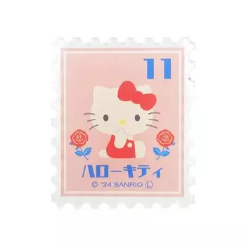 Sanrio Characters Hello Kitty Retro Stamp Acrylic Badge 8203 116