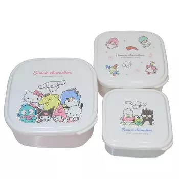 Sanrio Characters Nesting Lunch Enrollment Sanrio [Bento Box] Box/New