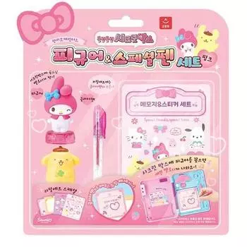 Sanrio Characters Secret Box Refill Set Розовая фигурка, популярный персонаж в Корее