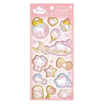 Sanrio Персонажи Сверкающая Капсула Печать Hello Kitty H5 xx K-Company SAC-KCP-KT W3.7 D0.7cm