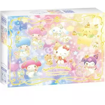 Пазл для детей Sanrio Characters Sparkly Dessert Time SAN-A10-017, популярные корейские пазлы