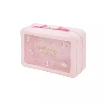 Sanrio Characters Square Pouch My Melody Pink M-Plan 001608-54