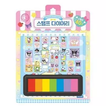 Sanrio Персонажи Stamp Diary, популярный персонаж в Корее