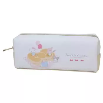 Sanrio Characters Twin Zipper Pen Party New Enrollment Sanrio [Pen Pouch] Case/Ribbon