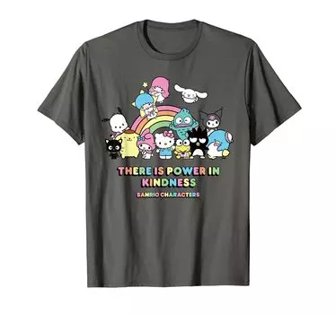 Sanrio Characters US Design Rainbow T-shirt