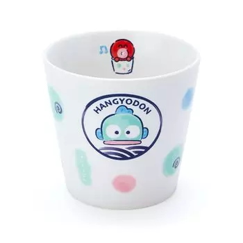Sanrio Чашка для горячей воды Sanrio Hangyodon Half Fish HANGYODON, совместимая с сушилкой Sanrio Shokudo Series Character 8 x 8 x 601713 SANRIO (САНРИО)