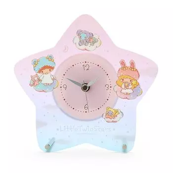 Sanrio Часы Sanrio Маленькие маленькие близнецы-звезды Kikirara LITTLE TWIN STARS x 19 x 7 см Маленькие близнецы-звезды Пушистый необычный дизайн серии Персонаж 014028 SANRIO