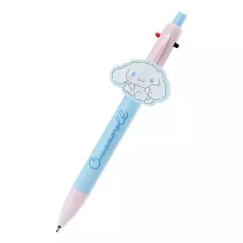 Sanrio Cinnamoroll 2-color ballpoint pen & mechanical pencil (stuffed animal design stationery) 555487