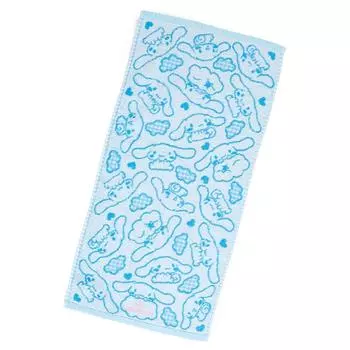 Sanrio Cinnamoroll антибактериальное и дезодорирующее полотенце для лица, серебристое 801127, синий