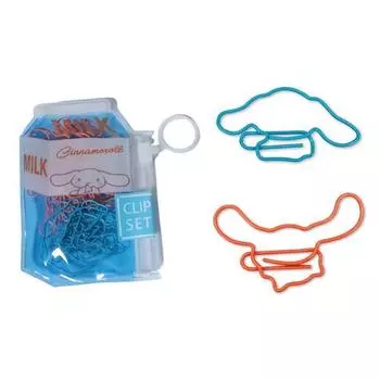 Sanrio Cinnamoroll Clip Pouch Set, 1 комплект, 18 шт.