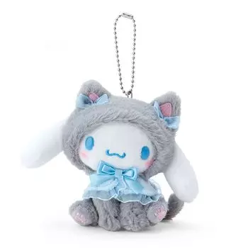 Sanrio Cinnamoroll Dressed Up Cat Mascot Holder 799424 (Healing Cat)