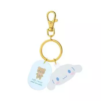 Sanrio Cinnamoroll face shaped keychain 908754