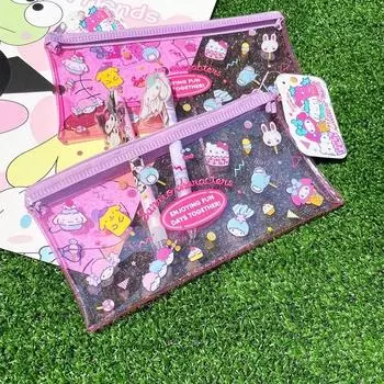 Sanrio Cinnamoroll My Melody Pom Pom Purin Hello Kitty Pearl пенал чехол 2P, смешанные цвета 2P