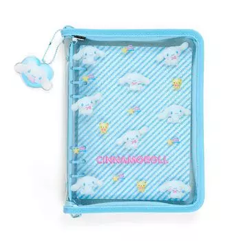 Sanrio Clear Binder Clear Plump 3D Cinnamoroll Cinnamoroll 25 xx Персонаж 297976 18,5 2,5 см