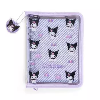 Sanrio Clear Binder Clear Plump 3D Куроми Куроми-тян Куроми 25 x 18,5 x 2,5 см Персонаж 297984