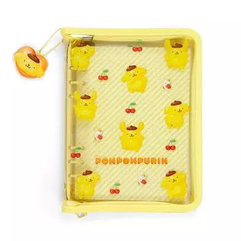 Sanrio Clear Binder Clear Plump 3D Pompompurin POMPOMPURIN 25 xx Персонаж 297933 18,5 2,5 см