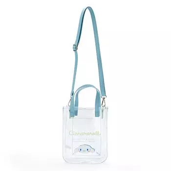 Sanrio Clear Handbag with Shoulder Cinnamoroll Cinnamoroll 21177.5cm Character 181641