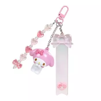 [Sanrio] Clear key chain clear and plump 3D My Melody My Melody my melody 15 x 4.5 x 3 cm Character 297674