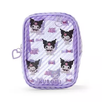Sanrio Clear Pouch Clear Plump 3D Kuromi Kuromi 15 x 10 x 6 см Персонаж 297887
