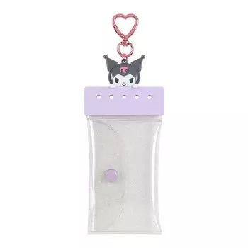 Sanrio Custom Clear Pouch Kuromi Ширина x Глубина 1 x Высота 17 см без учета металла Ширина хранения 7 x Глубина 1 x Высота 11 см 685399 (Майпачирун) Прибл.