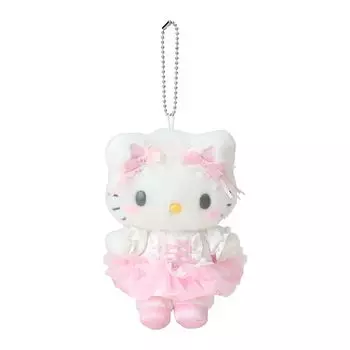 [Sanrio] Держатель талисмана (белая кошка балерина) Привет Китти 413542