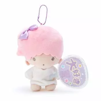 Sanrio Держатель талисмана Little Twin Stars Лала с веером (Наслаждайтесь идолом)