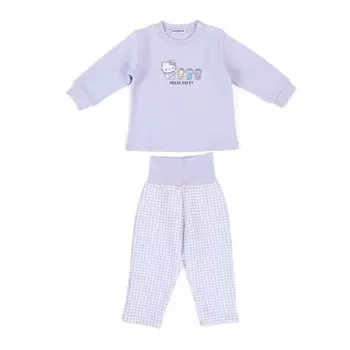 sanrio детская стеганая пижама 90 см hello kitty персонаж hello kitty 590622