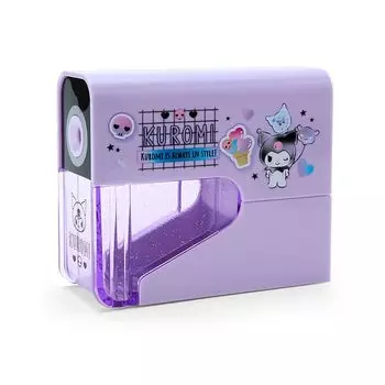Sanrio Electric Sharpener Kuromi Kuromi-chan Kuromi 5 x 12.5 x 10.6cm Kids Learning Stationery Character 436798 SANRIO