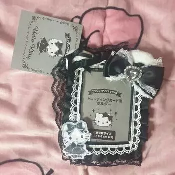 Sanrio Enjoy Idol Toploader Фотокарточка Держатель для фотокарточки Hello Kitty