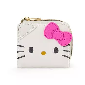 Sanrio Face Shape двойной кошелек Hello Kitty кошелек 326739