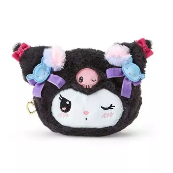 Sanrio Face Shaped Pouch Kuromi 375560 (Комната Ромикюн)