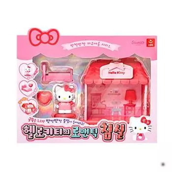 Sanrio Figure Room Романтическая спальня Hello Kitty, популярного персонажа в Корее